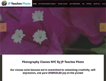 Tablet Screenshot of jpteachesphoto.com